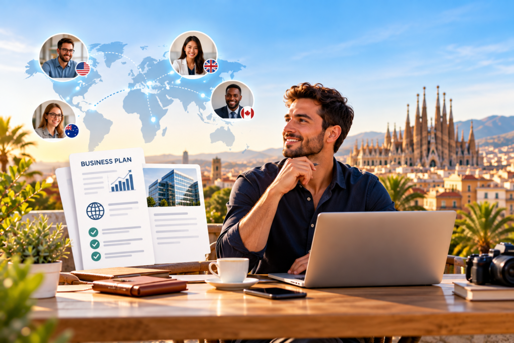 Business owners and professionals with international clients